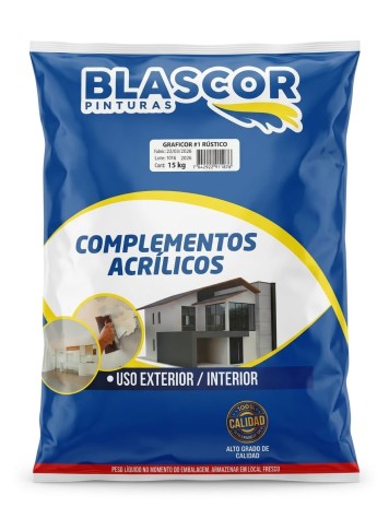 TEXTURADO GRAFIATO RÚSTICO BOLSA 15 KG
