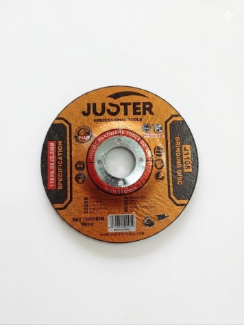 DISCO DESBASTE METAL JUSTER 4,5" X 6 MM