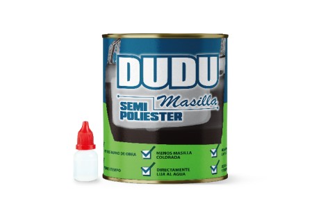 MASILLA SEMI POLIESTER DUDU C/ CATALIZADOR