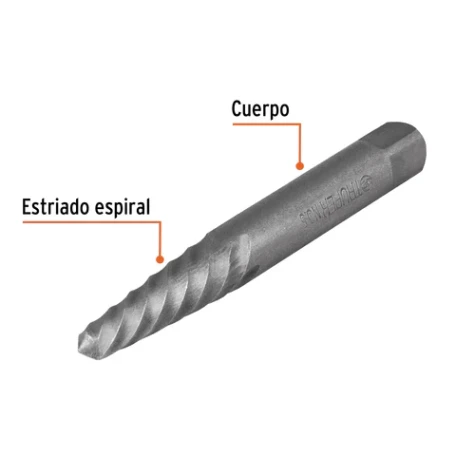 EXTRACTOR DE TORNILLOS TRUPER 5 PZS